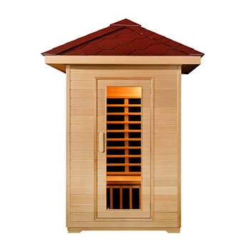 2 People Outdoor Carbon Heater Far Infrared Sauna LM-H02T