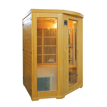 Nice Design Corner Style 3-4 People Infrared Sauna LM-F3G