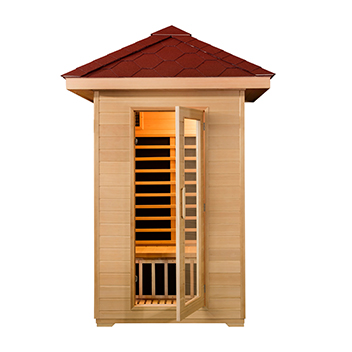 2 People Outdoor Carbon Heater Far Infrared Sauna LM-H02T