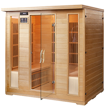 Four persons relieving stress far infrared sauna