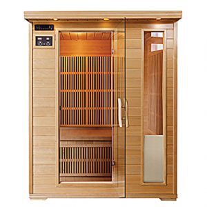 Functional 3 persons far infrared sauna dome