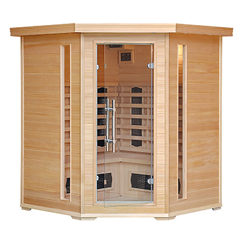 LOW EMF carbon heater Dry Corner far infrared tourmaline home sauna room